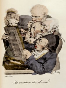 Amanti dei dipinti Incisione di Louis-Léopold Boilly da Louis Leopold Boilly
