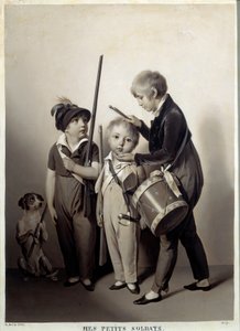 I miei piccoli soldati da Louis Leopold Boilly