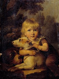 Ritratto di Louis Arnault bambino da Louis Leopold Boilly
