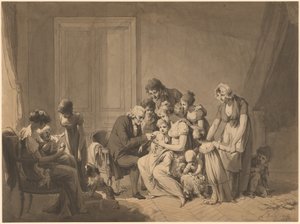Il vaccino da Louis Leopold Boilly