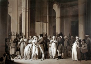 Le gallerie del Palazzo Reale da Louis Leopold Boilly