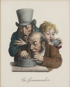 La gola, 1824-1825 da Louis Leopold Boilly