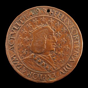 Carlo VIII, 1470-1498, Re di Francia 1483 [recto], 1493-1494 da Louis Lepère