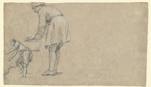 Studi di figure (verso) da Louis Licherie de Beurie