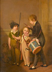 Louis-Léopold Boilly - I miei piccoli soldati da Louis Leopold Boilly