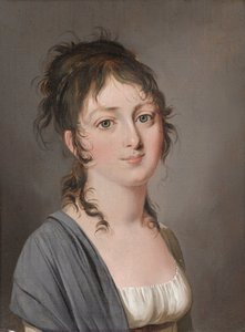 Louis-Léopold Boilly - Ritratto della contessa François de Sainte-Aldegonden da Louis Leopold Boilly