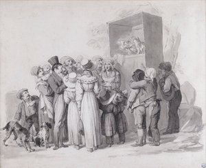 Louis-Léopold Boilly - Il povero gatto (schizzo) da Louis Leopold Boilly