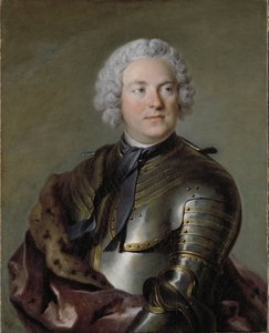 Ritratto di Carl Gustaf Tessin, aristocratico e politico svedese da Louis Tocqué