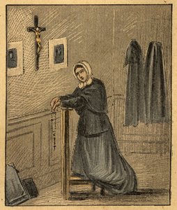 Ritratto di Pauline-Marie Jaricot (1799-1862) fondatrice della Società per la Propagazione della Fede e dell