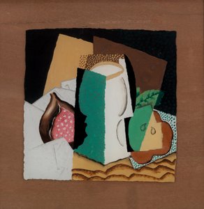 Bicchiere e frutta da Louis Marcoussis