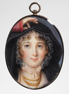 Ritratto di una Donna da Louis Marie Autissier