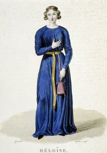 Eloisa - in "Galerie francaise des femmes célèbres" da Louis Marie Lante