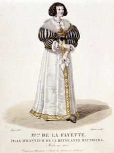 Marie-Madeleine Pioche de La Vergne, Contessa de Lafayette (Madame de la Fayette) (1634-1693), dama d