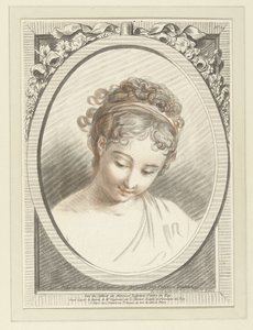 Testa di donna da Louis Marin Bonnet