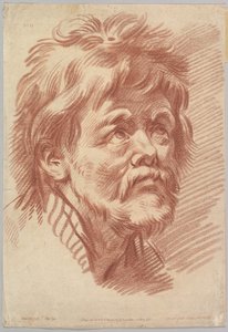 Testa di un vecchio da Louis Marin Bonnet