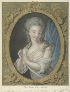 Giovane donna al mattino