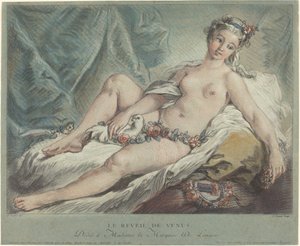 Il risveglio di Venere da Louis Marin Bonnet