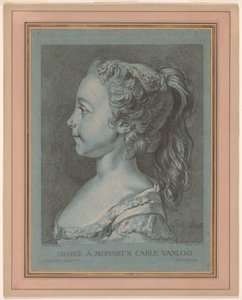 Marie-Rosalie Vanloo da Louis Marin Bonnet