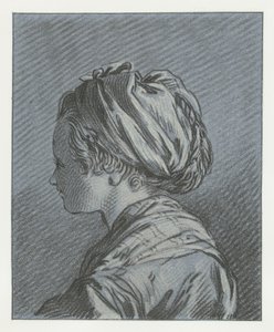 Ritratto di una domestica moscovita da Louis Marin Bonnet