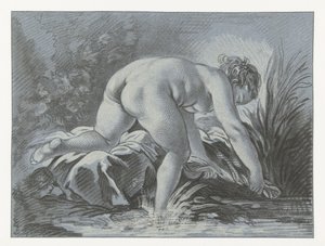 Donna che lava da Louis Marin Bonnet