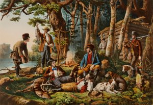 In campeggio. "Alcuni del tipo giusto"