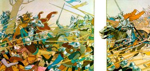 Illustrazione dal libro La Vie de Jeanne d