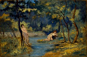 Ninfe in piedi e reclinate, 1908
