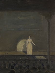 La cantante del concerto