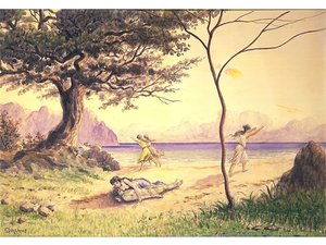 Il Salvataggio, c. 1900 da Louis Michel Eilshemius