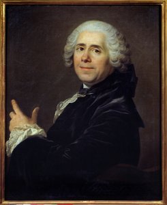 Ritratto di Pierre Carlet de Chamblain de Marivaux (1688-1763) detto Marivaux, scrittore francese - Dipinto di Louis Michel Van Loo (1707-1771)