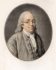 Benjamin Franklin. Ritratto (incisione)