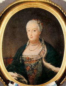 Barbara de Braganza (1711-1758), Regina di Spagna (1746-1758) moglie di Ferdinando VI da Louis Michel van Loo