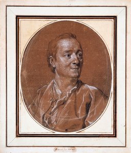 Ritratto di Denis Diderot 1713-1784, 1767 da Louis Michel van Loo