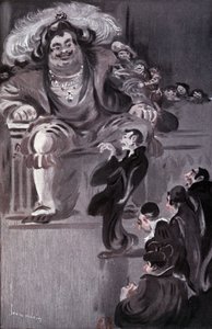 Gargantua - in "Gargantua" di Rabelais, ill. di Louis Morin, ed. Laurens, Parigi