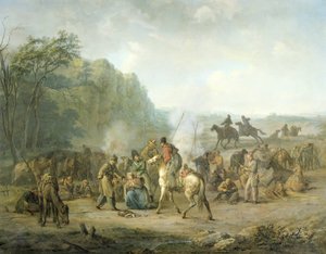 Bivacco cosacco, 1813