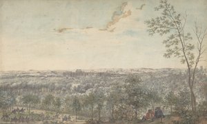 Versailles vista da sud-ovest, 1779