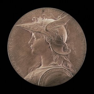 Centenario della Banca di Francia, 1800-1900 [recto], 1900