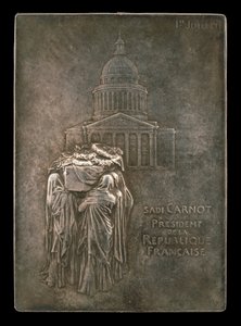 Il corpo del presidente Sadi Carnot portato al Panthéon [dritto], 1894