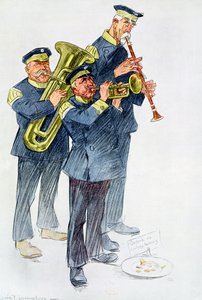 Musica del prestito di guerra, 1916 da Louis Raemaekers