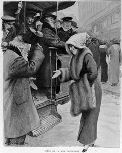 Politesse: Scena della strada parigina - Galanteria d