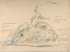 Mademoiselle Marie-Jeanne Fesch Chevallier da Louis Rene Boquet