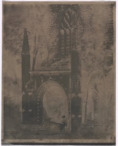 Fontana di Notre Dame a Saint-Brieuc, Bretagna, c. 1853 da Louis Rémy Robert