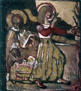 Scena religiosa (Natività)