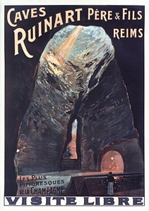 Caves Ruinart, 1914 da Louis Tauzin