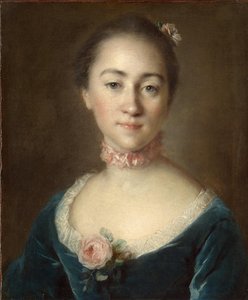 Ritratto della contessa Ekaterina Golovkina, 1757 da Louis Tocqué