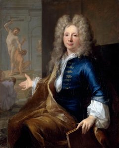 Ritratto di Louis Boullogne il Giovane 1654-1733 da Louis Tocqué