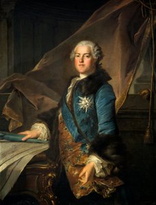 Ritratto del Marchese di Marigny, 1755 da Louis Tocqué