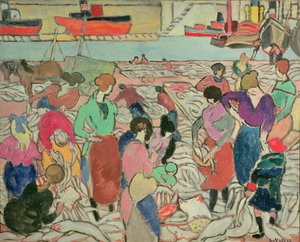 Acquisto di Pesce a Boulogne da Louis Valtat