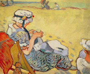 Sulla spiaggia da Louis Valtat