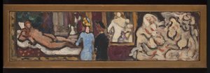 Studi dalla Venere di Urbino e Flora di Tiziano, realizzati durante la mostra "Arte Italiana" al Petit Palais, primavera-estate 1935 da Louis Valtat